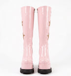 Star Princess Platform Knee-High Boots